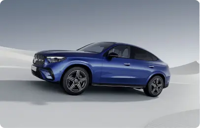 Mercedes GLC de importación circulando en carretera con diseño moderno.