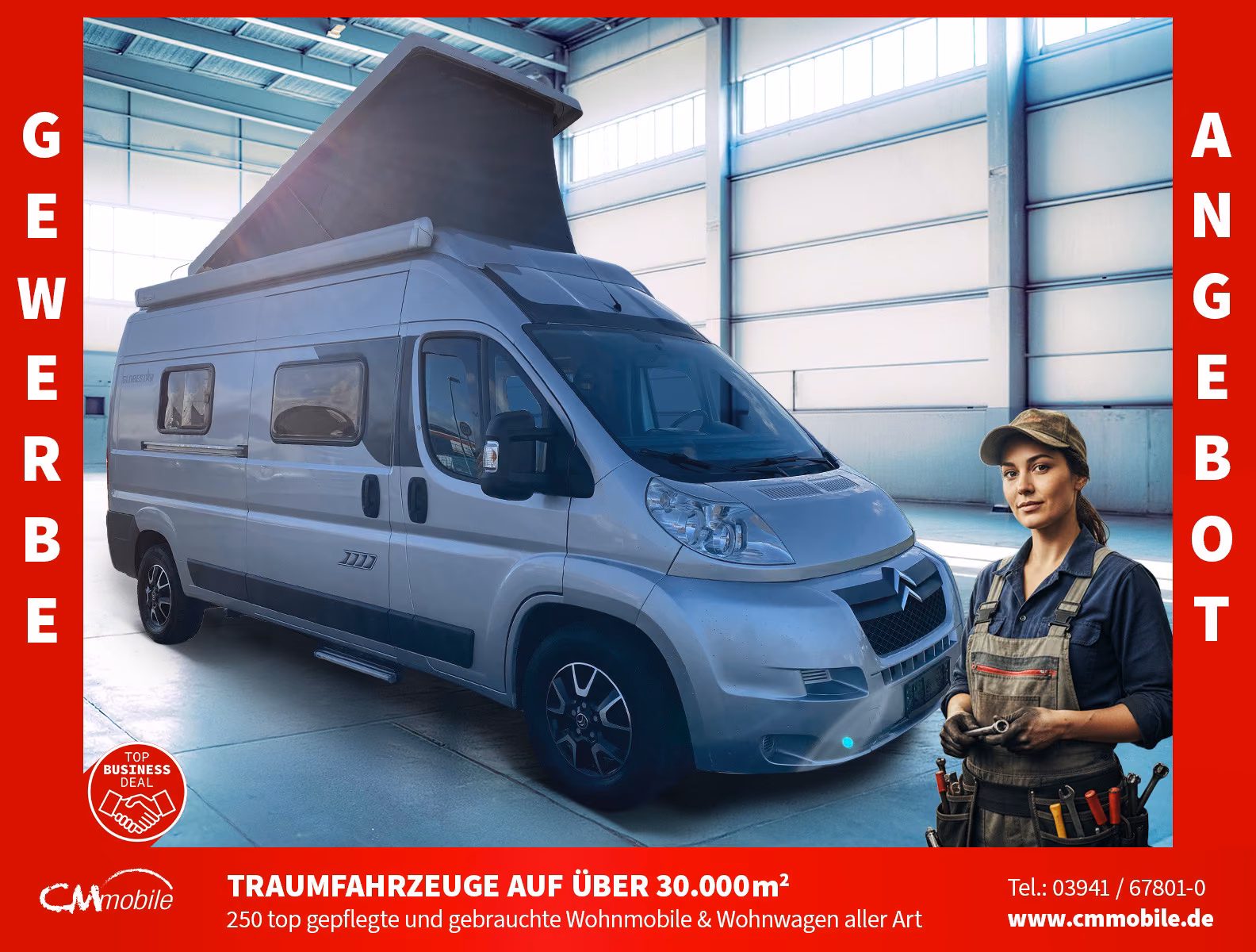 Globecar Globestar - Aufstelldach - *Gewerbeangebot*