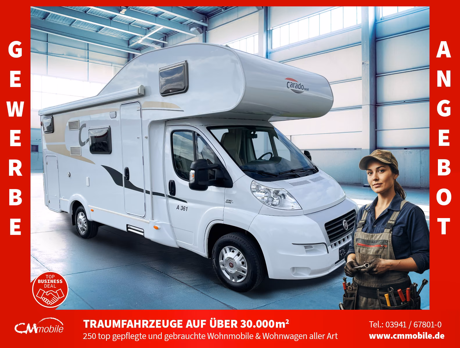 Carado A 361 - *Gewerbeangebot* - 6 Schläfer -